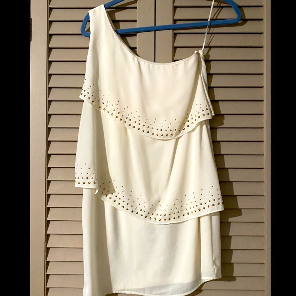 1 Shoulder Layered Dress 🎀